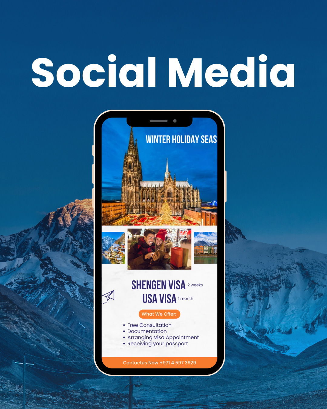 Visa Services Socials